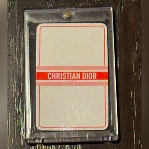 ❤️ New! Christian Dior Playing Card Ace of Hearts Encased